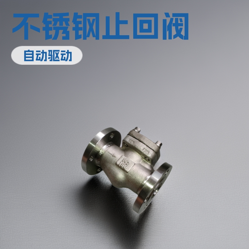 盛天余不锈钢升降式止回阀美标RF法兰防倒灌拍门DN15-DN50
