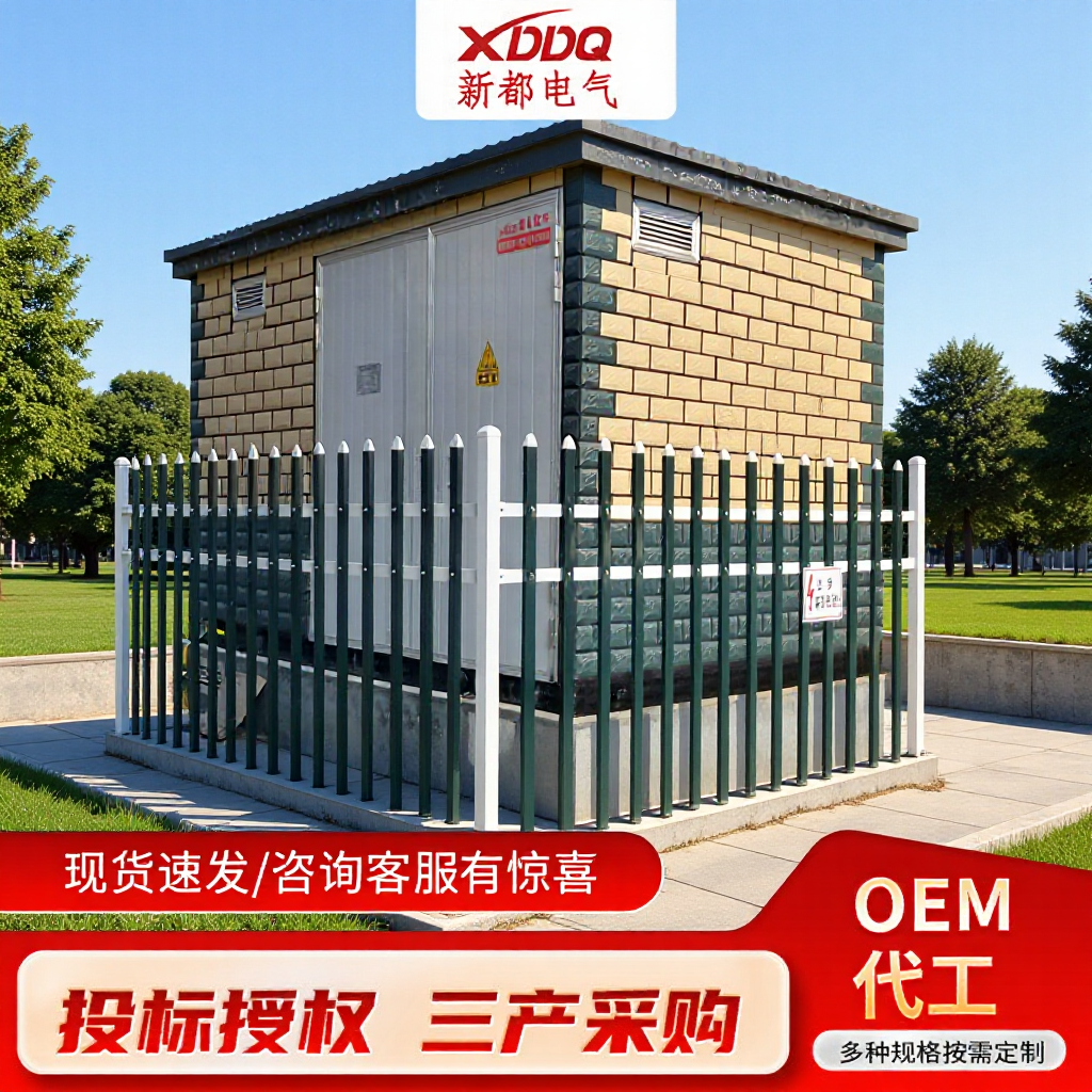 Special Substation Pre-Assembled Substation Complete Set Manufacturer Customized Mobile Box Substation European American Box Substation