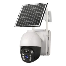 太阳能监控摄像头4G低功耗网络摄像机远程高清夜视可视对讲智能