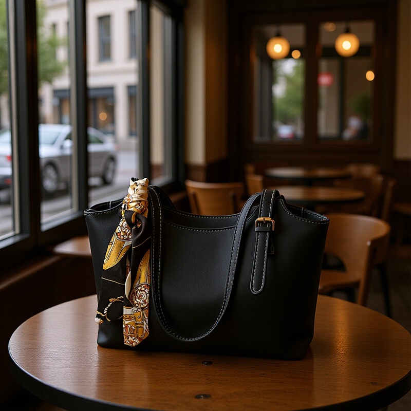 One-Shoulder Underarm Bag 2025 Spring New Style Versatile Tote Bag Made of Corduroy Material