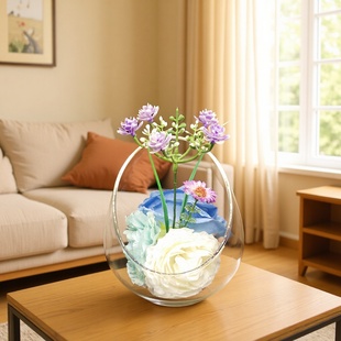 ��б��̦�\΢���^ֲ�ﲣ��ƿ����ֹ�diy͸���쾰ƿ�S�����a���l