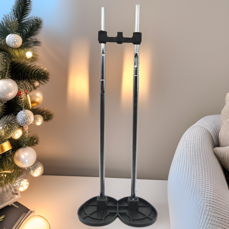 Christmas craft telescopic rod snowman doll doll doll metal pole 6…