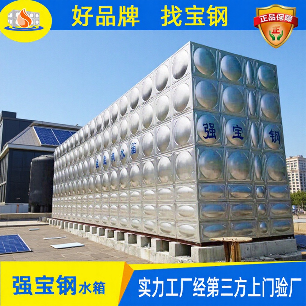 不锈钢水箱价格优惠屋顶不锈钢水箱 不锈钢生活水箱 大型生活水箱