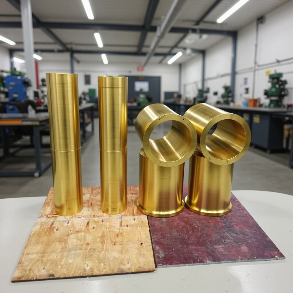 重庆电机铜套加工 无铅黄铜精密自动车床件加工电机铜套机械件