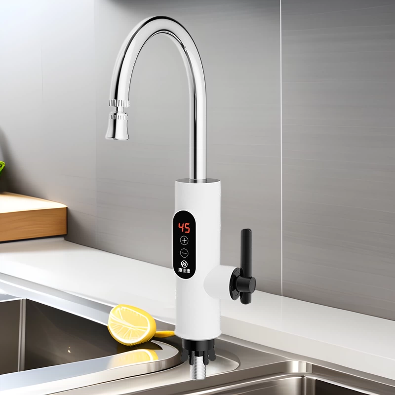 Электрический водонагреватель-кран с переменной частотой и постоянной температурой, быстрый нагрев, для домашнего использования, двойного назначения для горячей и холодной воды, нижний подвод воды, энергосберегающий.