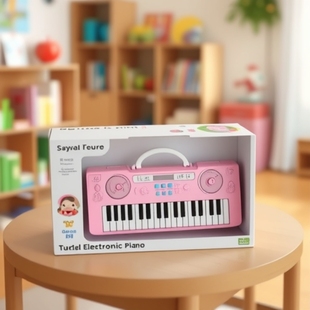 Children's puzzle 37 key electronic organ beginners entry musical instrument toys multi-functional electronic piano music toys batch