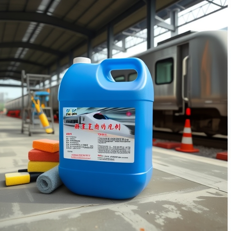 动车高铁外表面车厢地板洗地机适用金属清洗剂配件清洗高铁路用