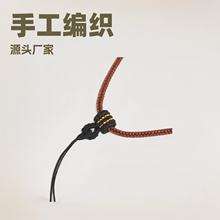 源头厂家纯手工编织雀头扣头三通DIY项链手绳连接吊坠扣头配饰配