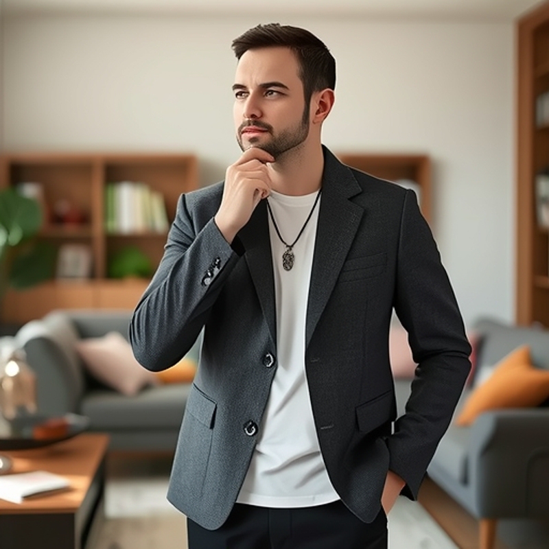 New tweed suit suit men's Korean suit men's in stock suit jacket suit men's Korean version of a generation of hair