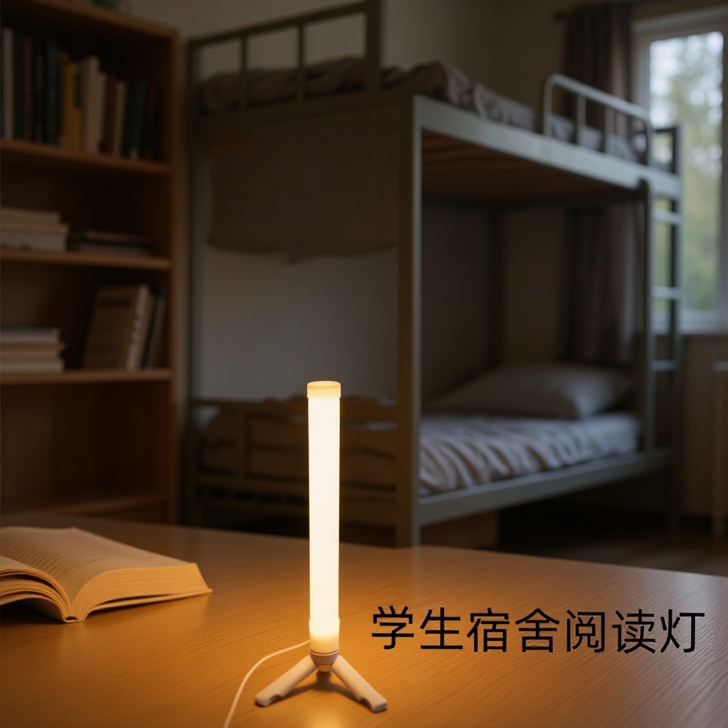 跨境专供学生宿舍三色温床头阅读灯寝室床上用支架阅读灯厂家直销