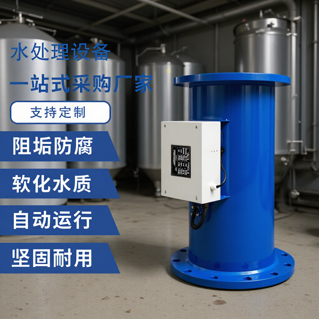 小型工业综合水处理器过滤型电子射频器自动反冲洗排污去离子设备