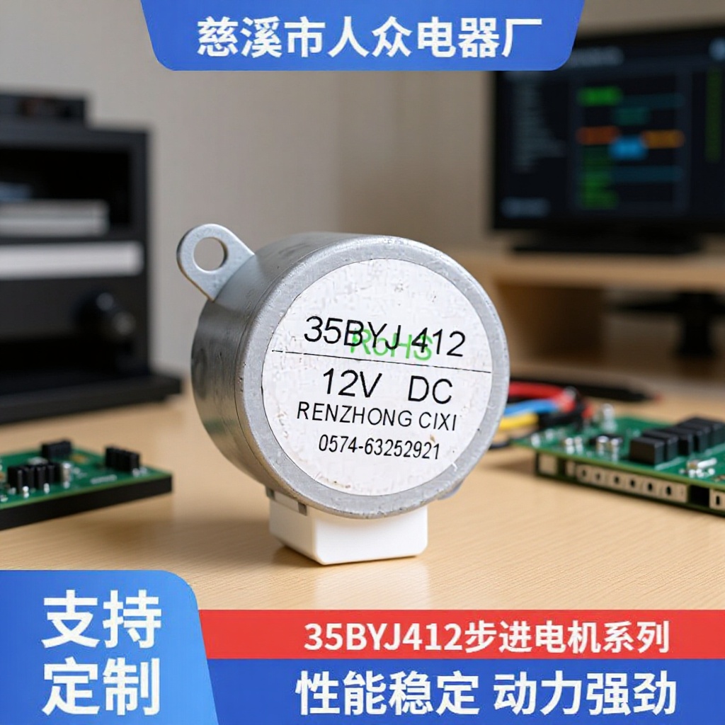 厂家销售步进电机空调除湿机适用茶吧机网络摄像头用电机35BYJ412