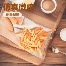 仿真微缩食玩 娃娃机树脂配件跨境儿童食玩玩具批发法棍面包批发