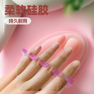 Spot New Silicone Manicure Toe Separator Soft Application Nail Polish Manicure Supplies Tools Wholesale