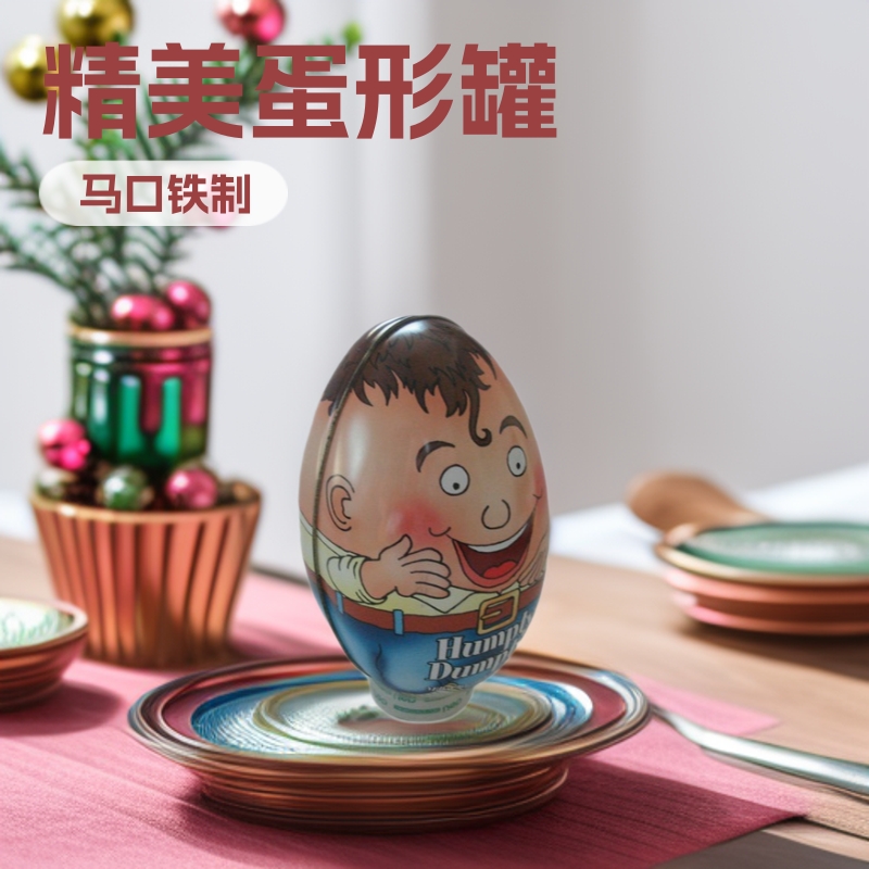 源头厂家 优惠供应精美ML-1029蛋形罐，金属鹅蛋罐，复活节蛋罐