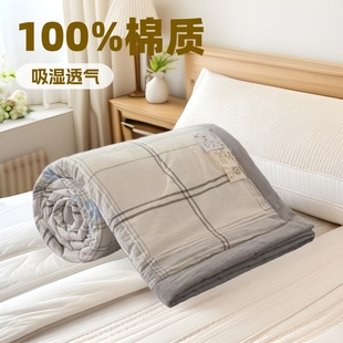 Summer inside and outside cotton summer quilt Xinjiang cotton flower core air conditioning quilt summer cool quilt nap thin cotton quilt student summer cool quilt