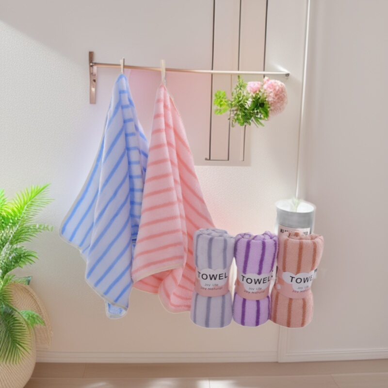 Factory Wholesale Coral Fleece Face Towels, Bath Towels, Thickened, Soft, Absorbent, Household Baby Bath Towels, Pure Cotton, Class a Factory Wholesale Coral Fleece Face Towels, Bath Towels, Thickened, Soft, Absorbent, Household Baby Bath Towels, Pure Cotton, Class a