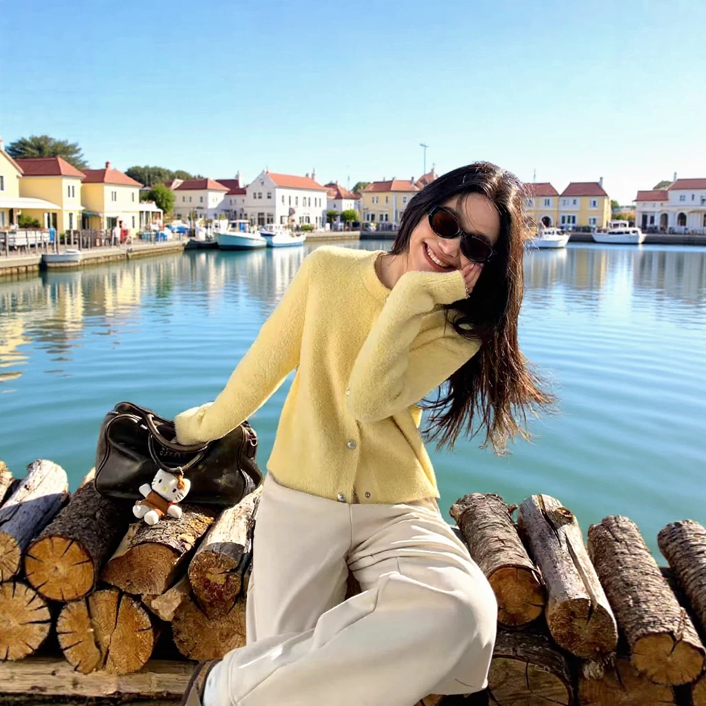 Hongtai имитация норки, бархатный свободный кардиган, дизайн, французский милый стиль, трикотаж, женский осенне-зимний новый трикотаж