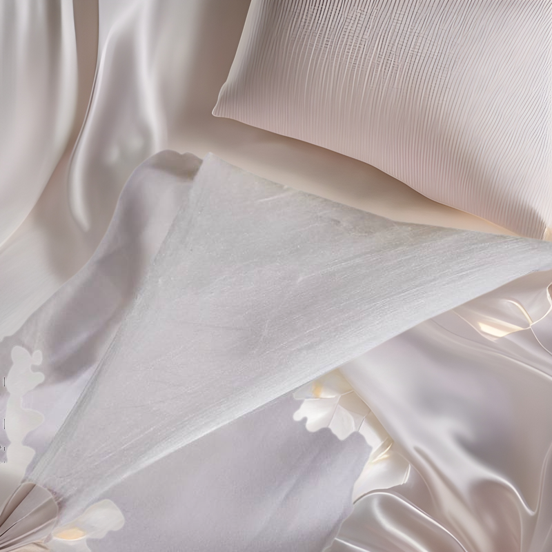 Silk down Two-In-One Quilt 120 Count Jacquard 100 Mulberry Silk 95 White Goose down Quilt to Prevent Cold