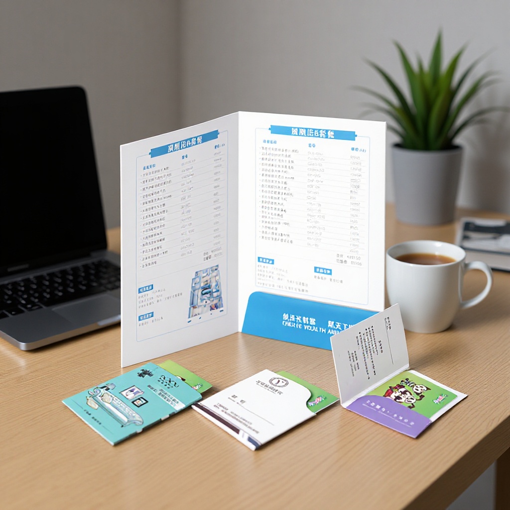 封套定制酒店房卡套印刷彩色a4企业合同标书套插页设计制作印制