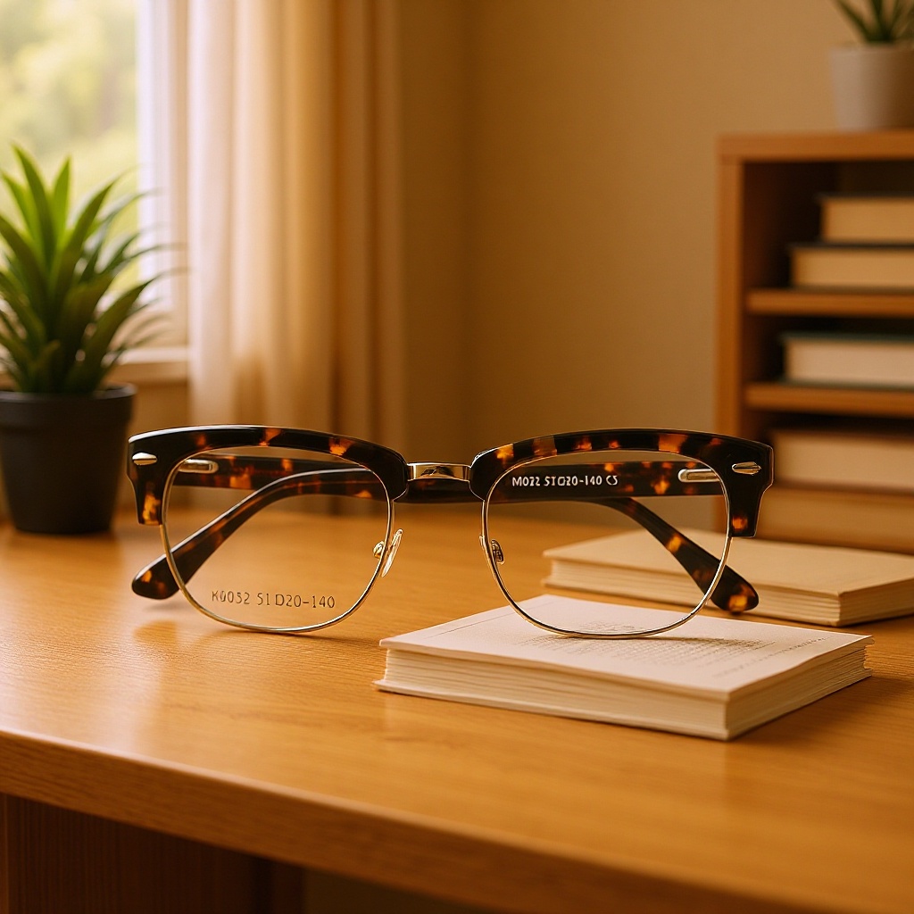 Factory in stock wholesale new men's and women's acetate vintage plate fashion glasses can be equipped with myopia glasses frame