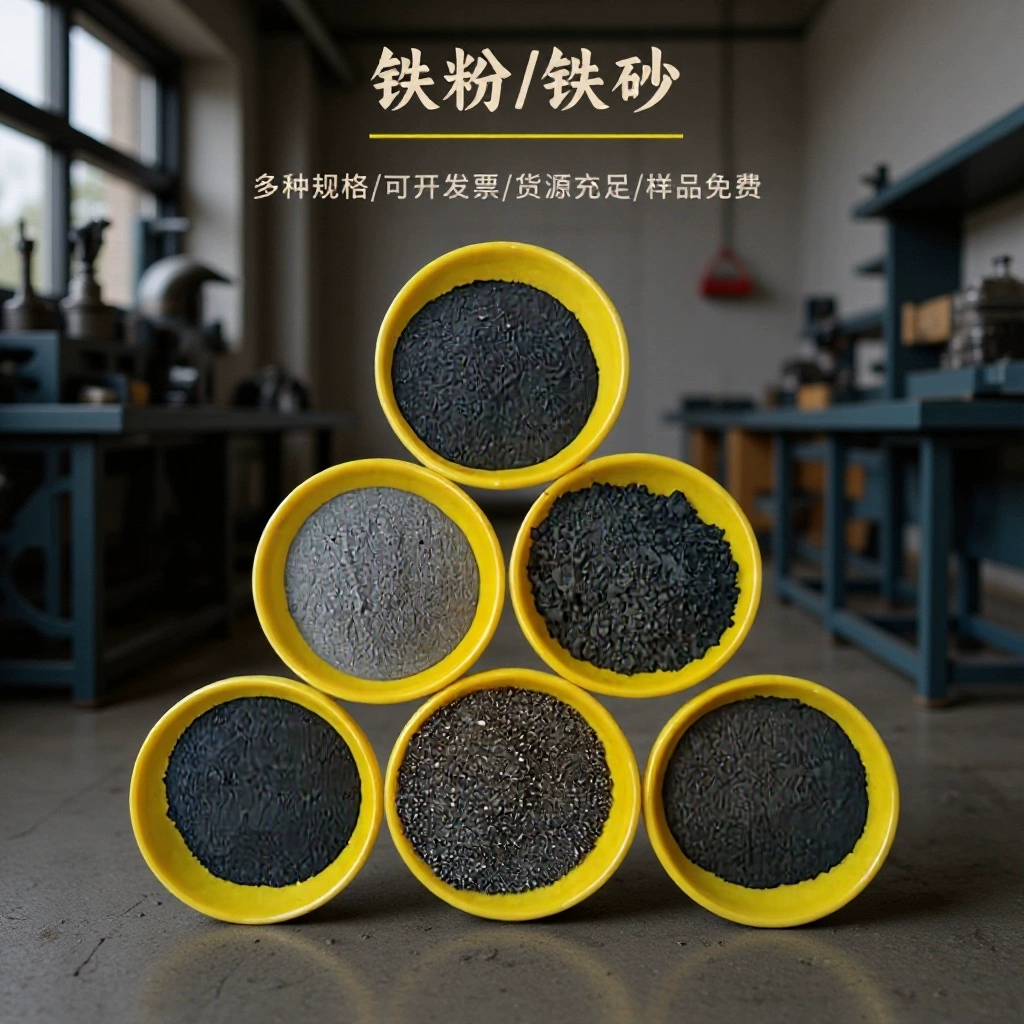 Обработка и переработка железного порошка, очистка сточных вод, железный магнитный порошок, нагревательный железный порошок, первичный и вторичный редукционный железный порошок, противовесная железная песок.