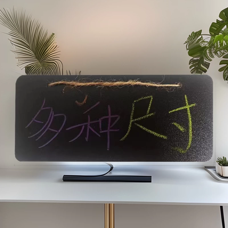 Безрамная маленькая двусторонняя доска для ларьков, доска для рукописного ввода, доска для отображения меню и цен, креативная доска для письма мелом, стираемая.