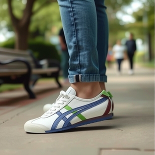 Putian Shoes, Cowhide Onitsuka Shoes, Tiger Shoes, Men's and Women's Sneakers, German-Style Casual Shoes, Wear-Resistant, Breathable, Lightweight
