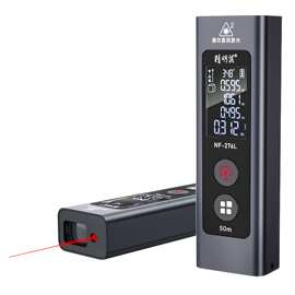 精明鼠NF-276L厂家批发水平仪测距仪手持激光户外红外线电子尺