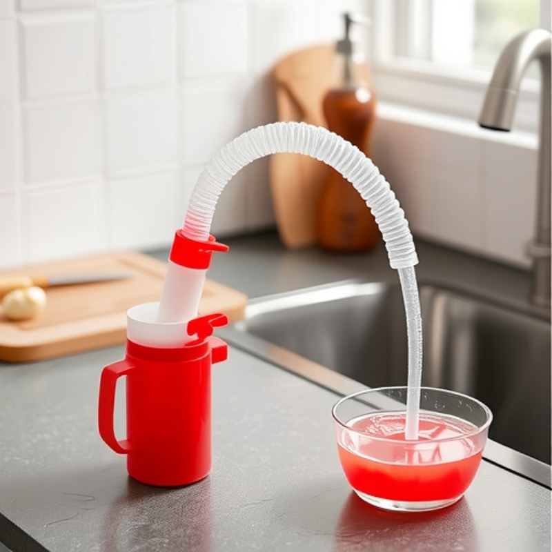 塑料简易食品级抽油器200升油桶大号手动抽油泵抽液化工油抽管