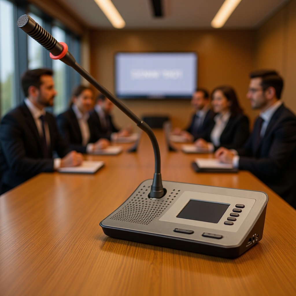 2.4G数字会议麦克风 /带表决