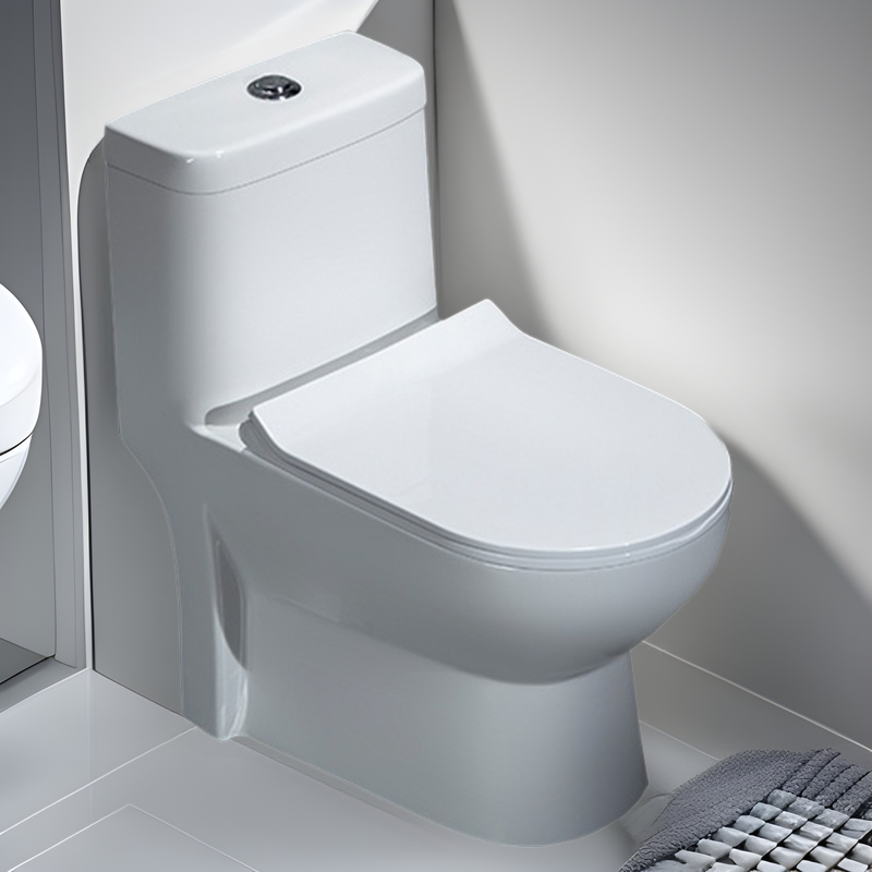 Wall row back flush toilet toilet toilet household siphon ordinary hotel engineering decoration new manufacturers wholesale
