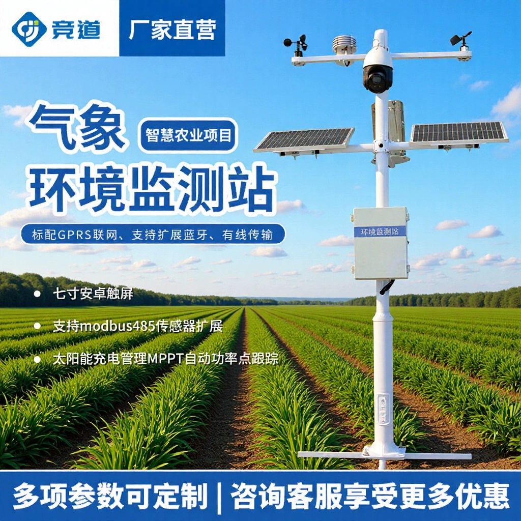 Микропогодная станция, уличная метеостанция, интеллектуальный метеорологический монитор, полностью автоматическая малогабаритная метеостанция