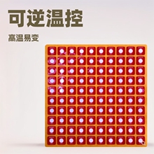HQ系列可逆测温红外温度标签感温冰箱贴示温片温度计显示卡变色
