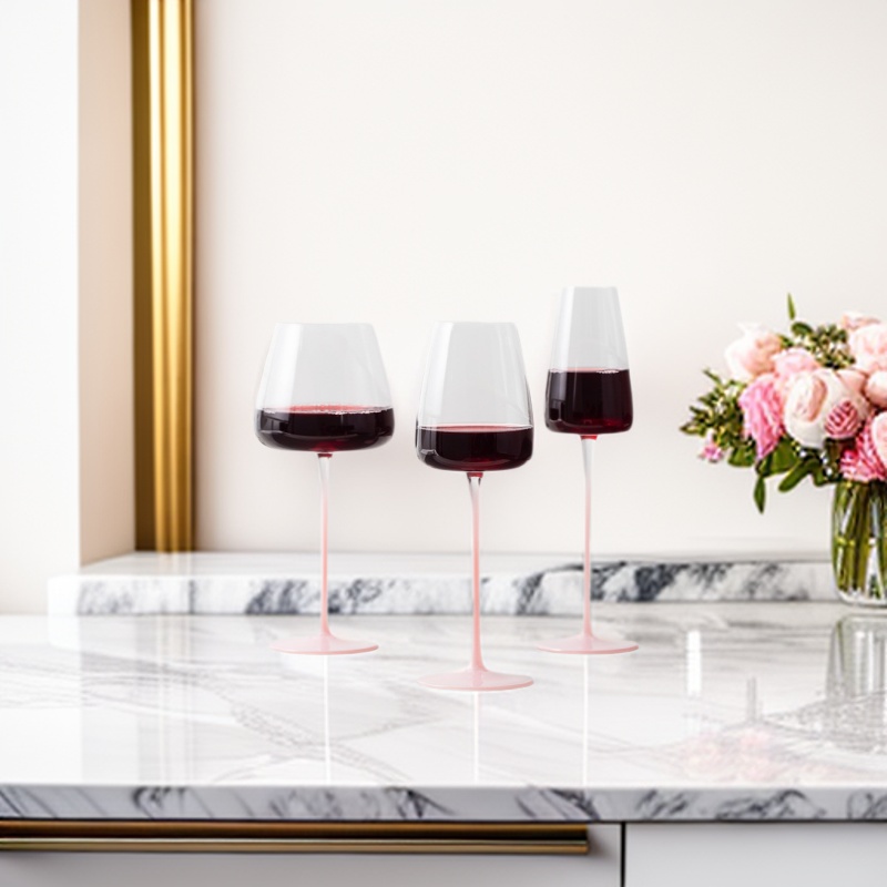 여성용 가정용 잔 고가 레드 와인 잔 중간 빈티지 유리 크리스탈 화이트 와인 잔