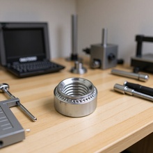 机床设备专用M2.5标准压铆螺母 冷镦工艺304不锈钢防滑花齿紧固件