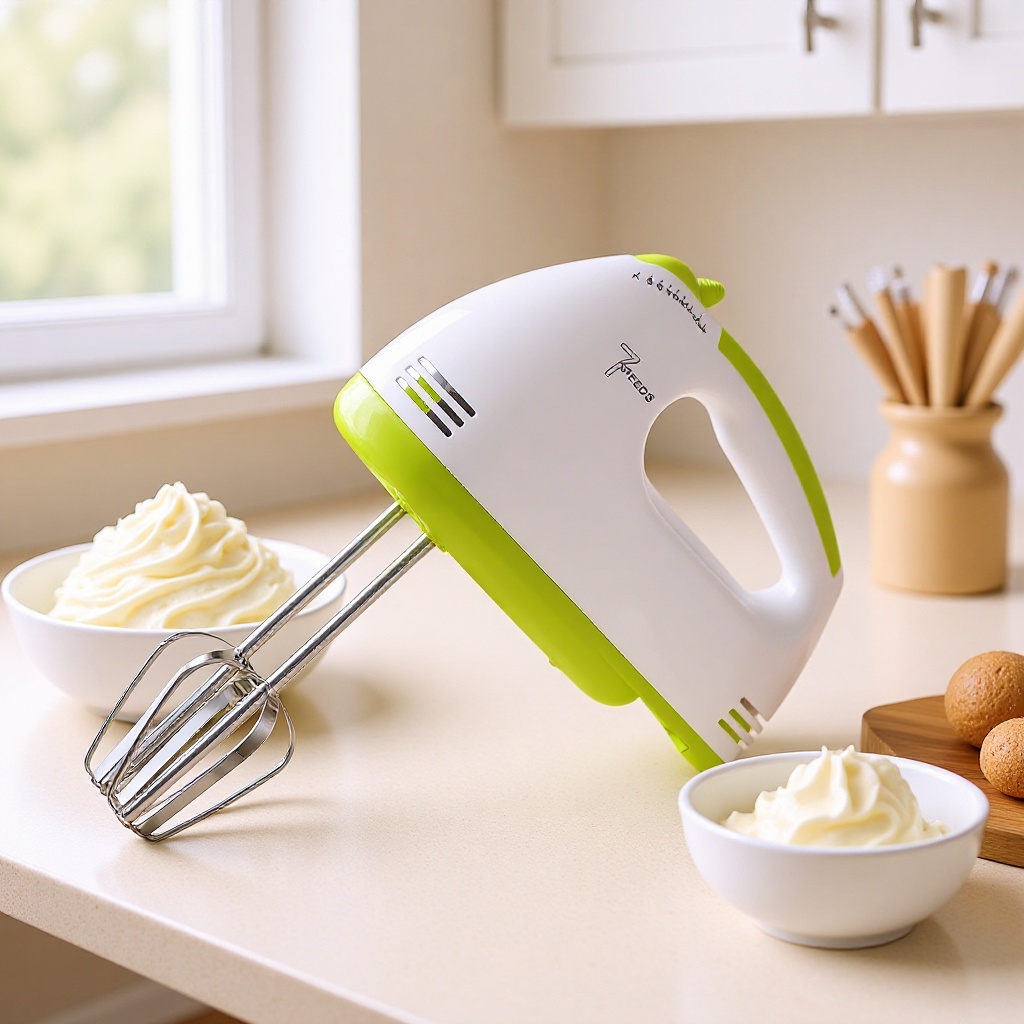 7단 속도 조절 전기 계란 비터 휴대용 믹서 대외 무역 국경 간 가정용 주방 소형 가전 제조업체