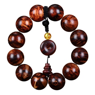 Redwood lobular red sandalwood red light sandalwood green sandalwood amber Blood Dragon Wood agarwood blood sandalwood bracelets sandalwood beads Total Wholesale