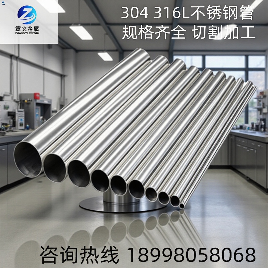 304不锈钢管空心圆管  316L不锈钢毛细管封口打孔封头可切割抛光