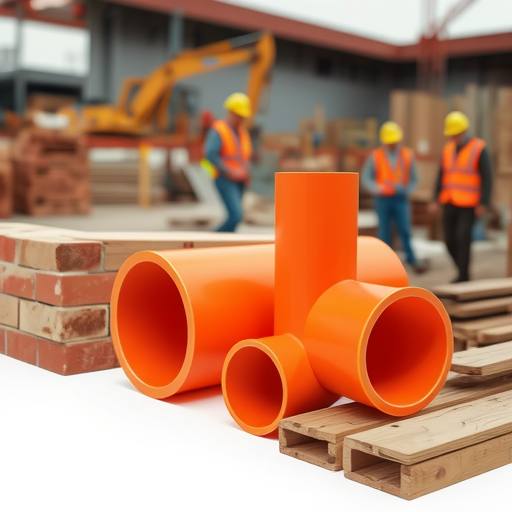 Jinjietong Mpp Power Cable Protection Pipe 200-315-355 Caliber Orange Plastic Threading through the Top Pipe