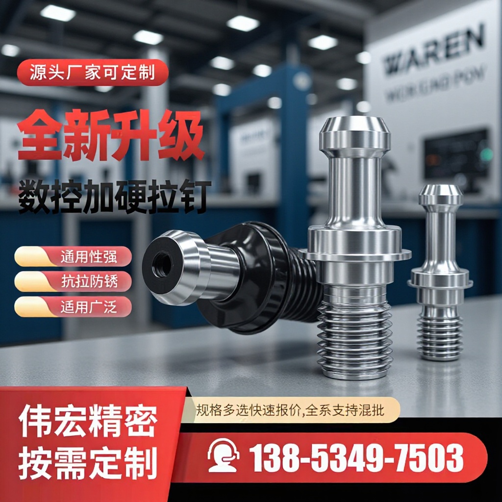 厂家直销BT拉钉 BT40刀柄拉钉 加工中心拉钉黑色数控拉钉