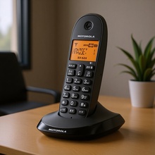 摩托罗拉C1001XC数字无绳电话机单机办公子母机无线座机高性价比