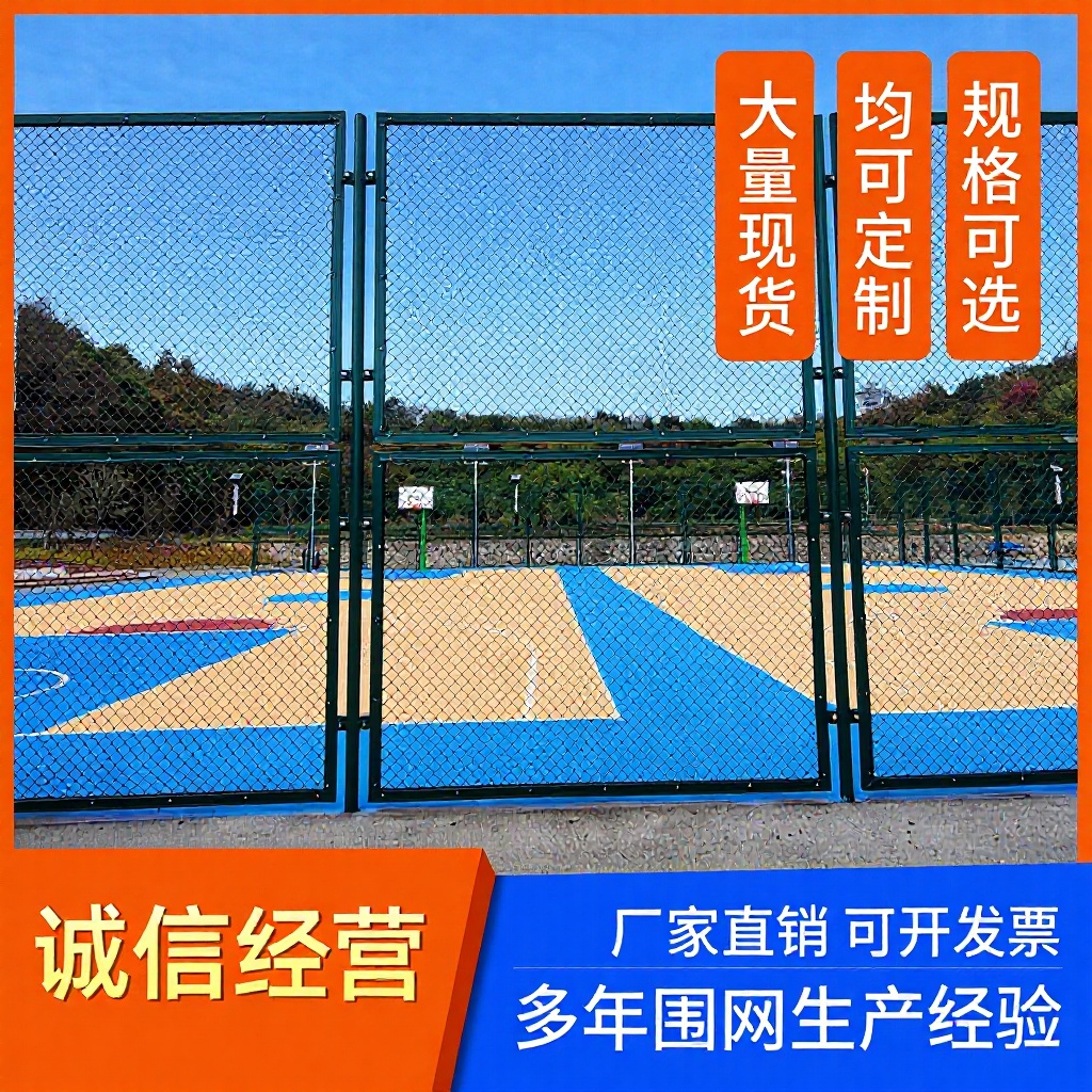 球场围网足球场网球场围栏学校操场体育场篮球场运动防护护栏网