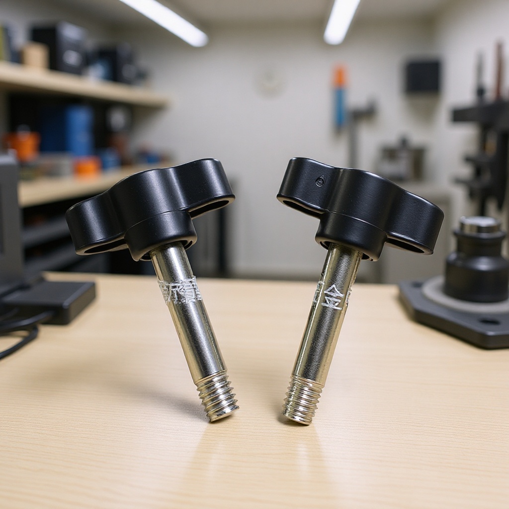 支架M4一字手柄螺丝 abs塑胶手拧螺丝 T字型手柄螺丝