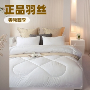 Authentic Hilton Doubletree Feather Silk Quilt Core Quilt Spring and Autumn Quilt Hotel Student Dormitory Gift Quilt Wholesale