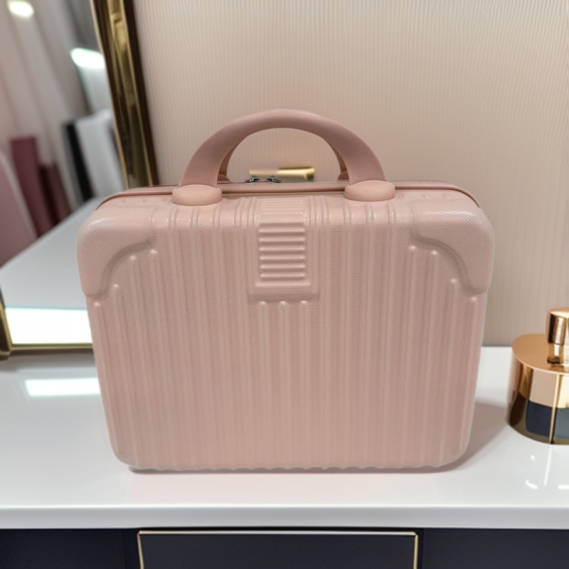 14inch Suitcase with Printable Logo, Souvenir Cosmetic Case, Large Capacity, Multi-Functional Storage Cosmetic Case, Gift Packaging Box