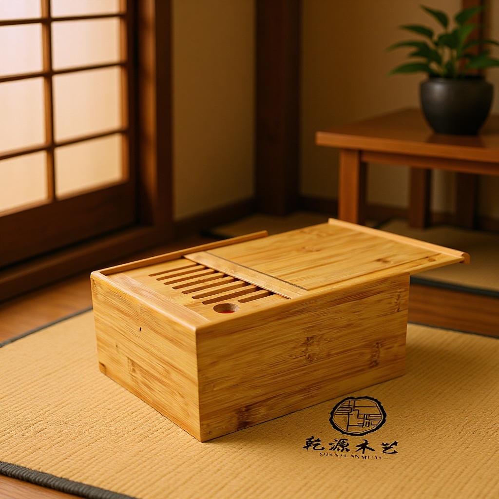 木质竹盒茶具茶杯建盏紫砂壶包装盒瓷器木盒复古蜂蜜礼品盒