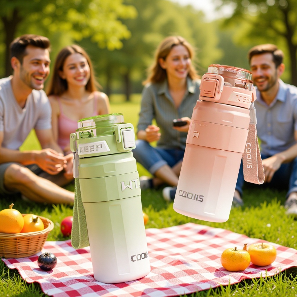 酷乐思大容量高颜值运动不锈钢保温杯吸管水杯新款潮流学生水壶