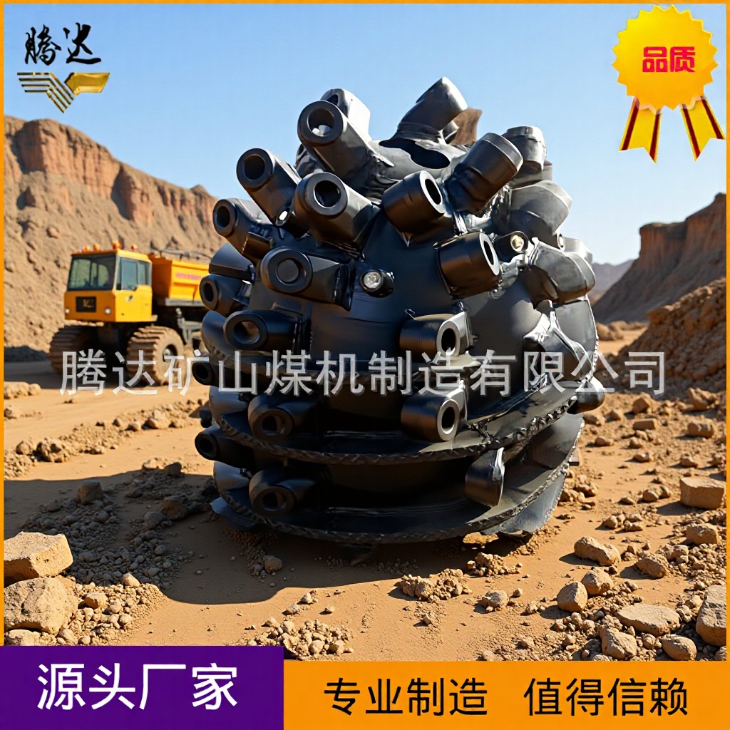 综掘机炮头厂家现货直供JTB33.1截割头三一 佳木斯掘进机配件