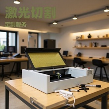 桌面式6040激光雕刻机布料剪纸木板学校创客打样切割机智能全自动